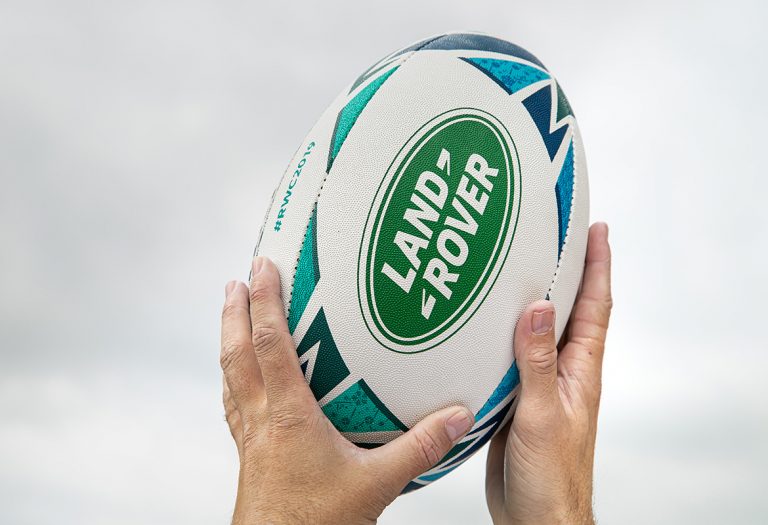 LR Rugby World Cup ball