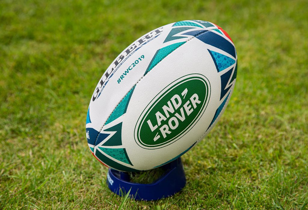LR Rugby World Cup ball