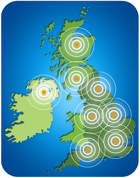 UK Coverage Map