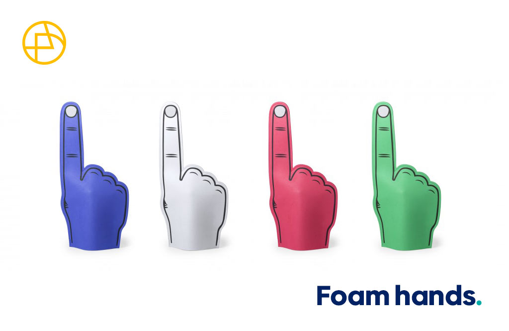 Foam hands
