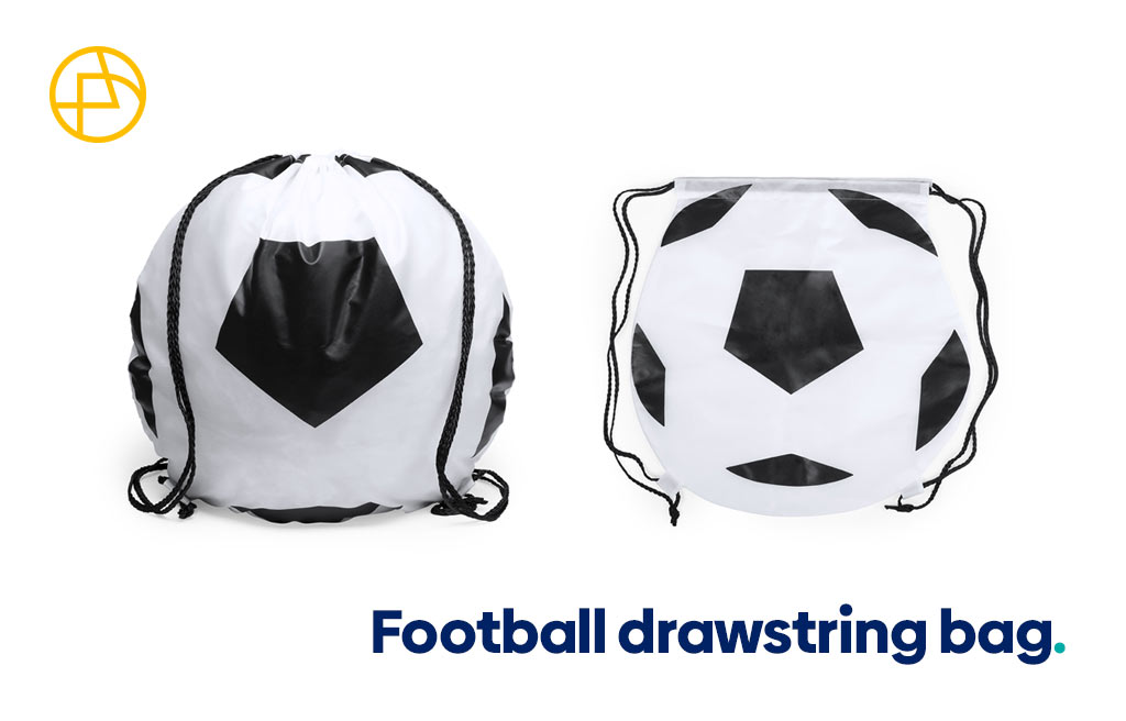 Football drawstring bag