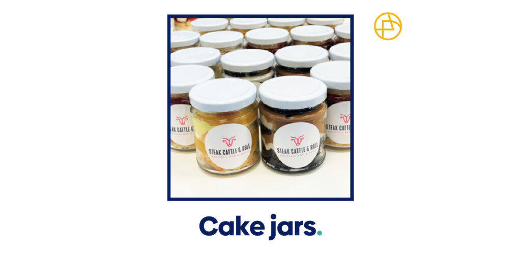 cake jars