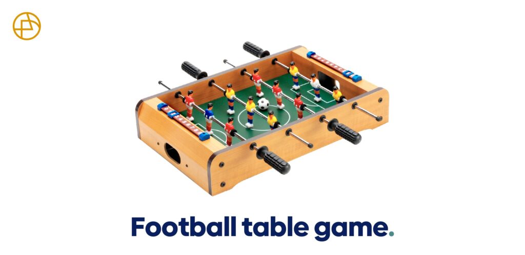 Table football game 