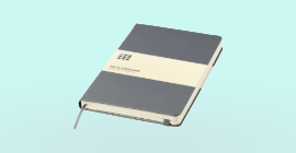 Top Ten Branded Gifts 9 Hard Cover Notebook