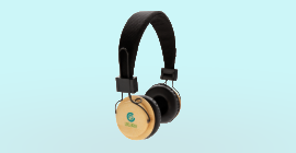 Top Ten Sustainable Gifts 9 Bamboo headphones